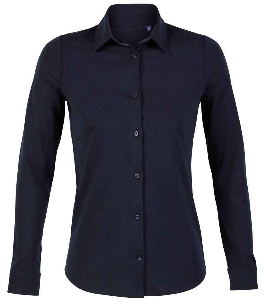 03199 NEOBLU Ladies Balthazar Jersey Long Sleeve Shirt