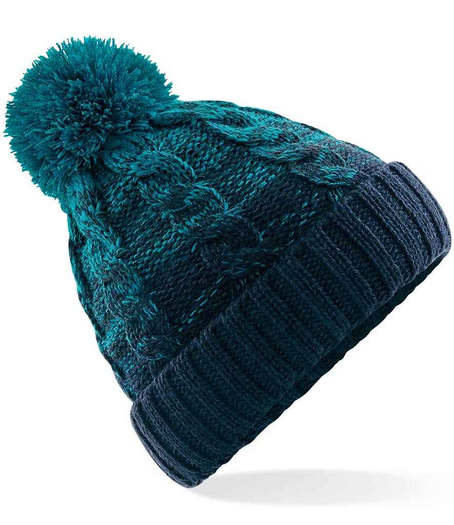 BB459 Beechfield Ombré Pom Pom Beanie