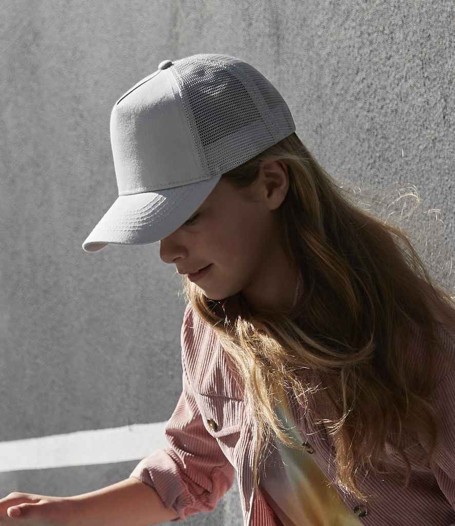 BB640B Beechfield Kids Snapback Trucker Cap
