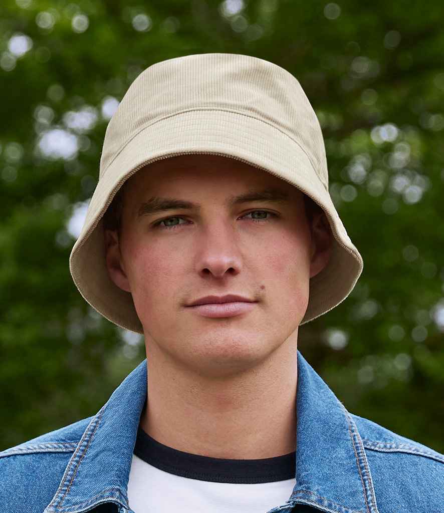 BB687 Beechfield EarthAware® Organic Cord Bucket Hat