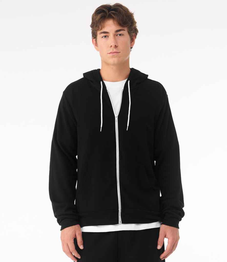 CV3739 Canvas Unisex Full Zip Hoodie