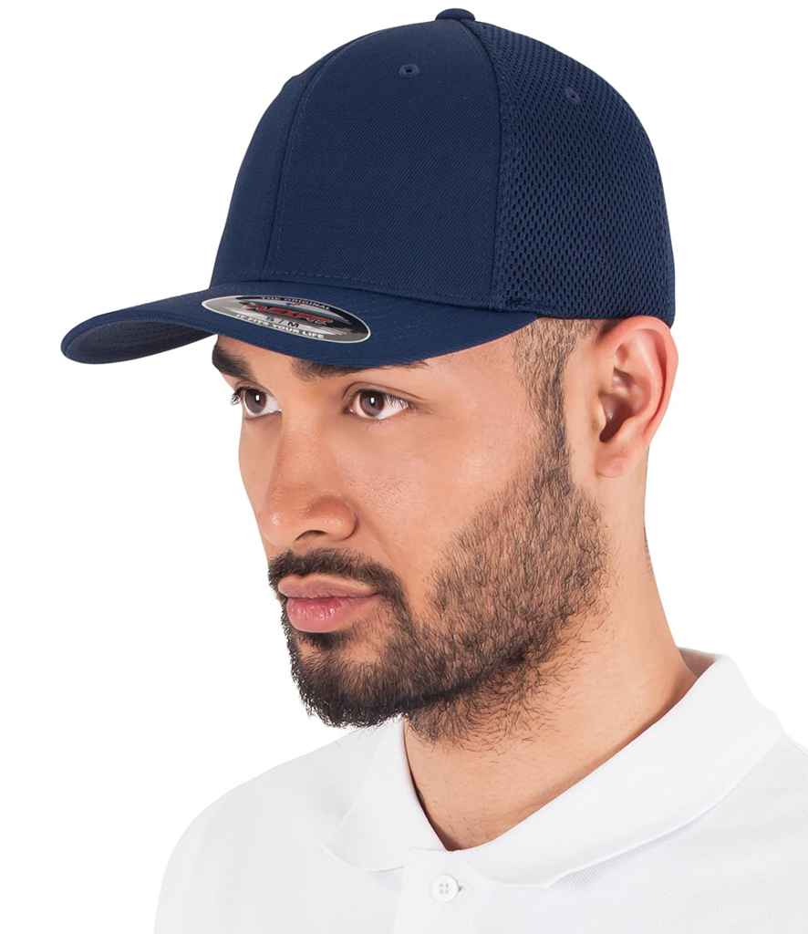 F6533 Flexfit Tactel Mesh Cap