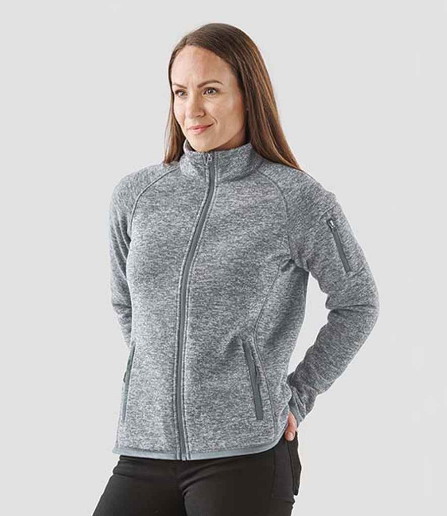 FHZ1W Stormtech Ladies Avalante Full Zip Knitted Fleece Jacket