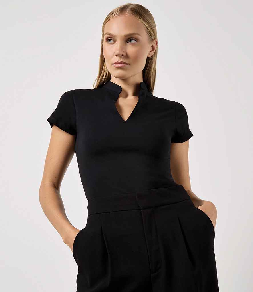 K770 Kustom Kit Ladies V Neck Corporate Top