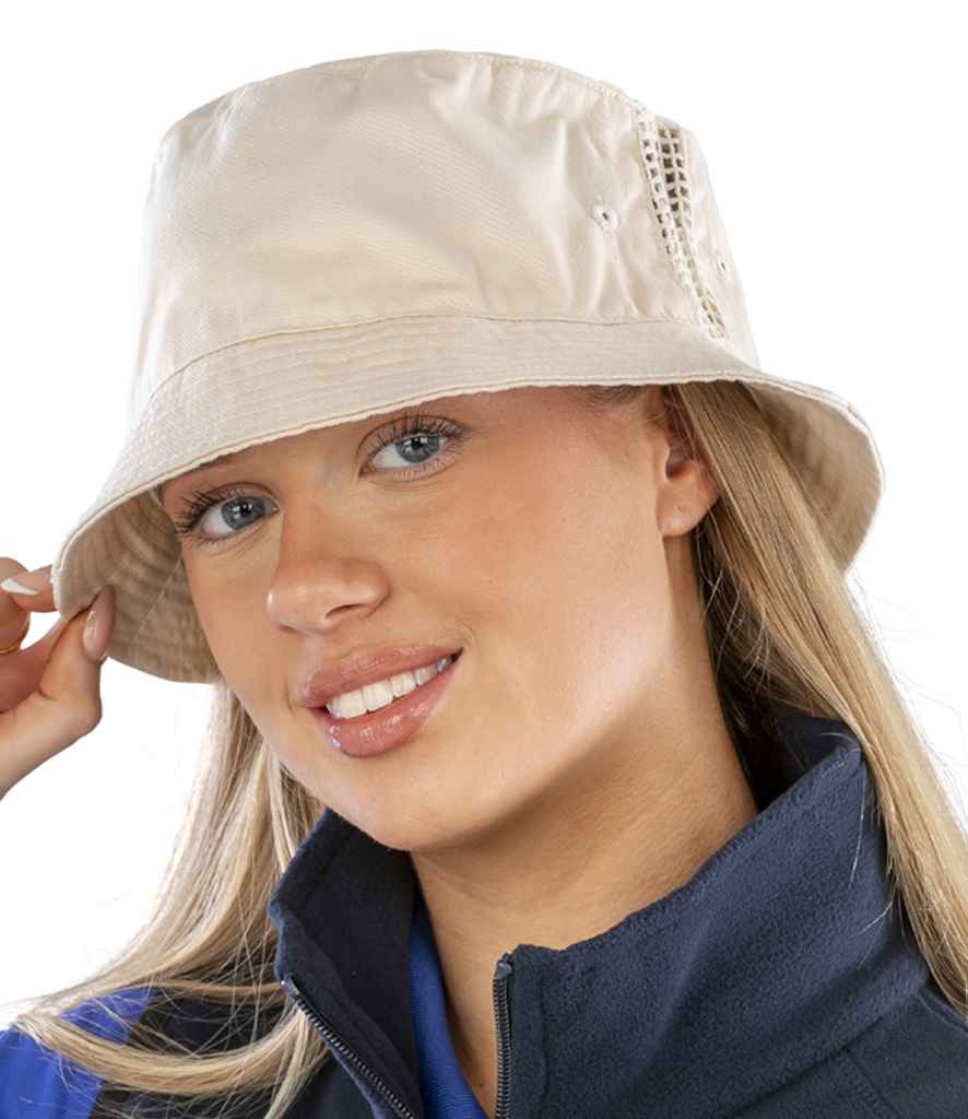 RC045 Result Deluxe Washed Cotton Bucket Hat