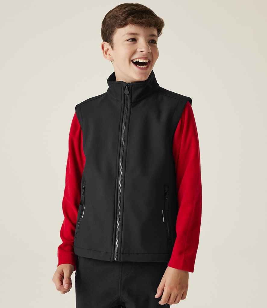 RG331 Regatta Kids Ablaze Soft Shell Bodywarmer