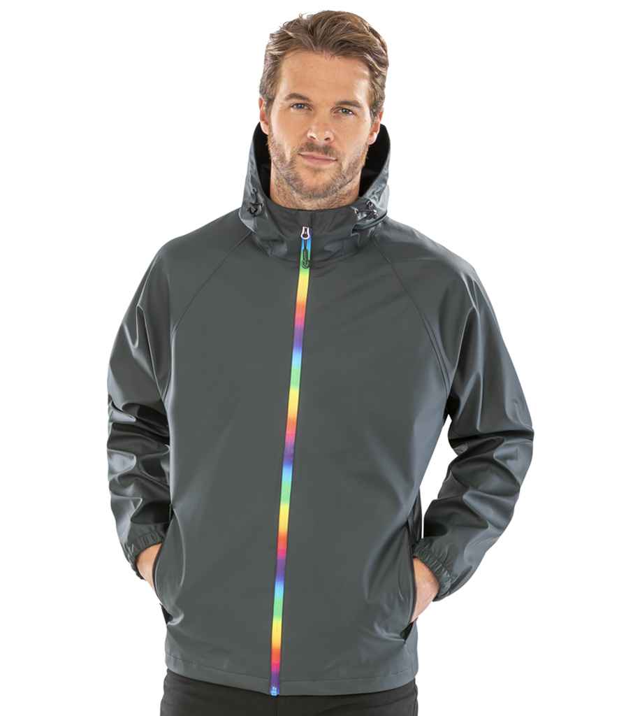 RS908 Result Recycled Prism PU Waterproof Jacket