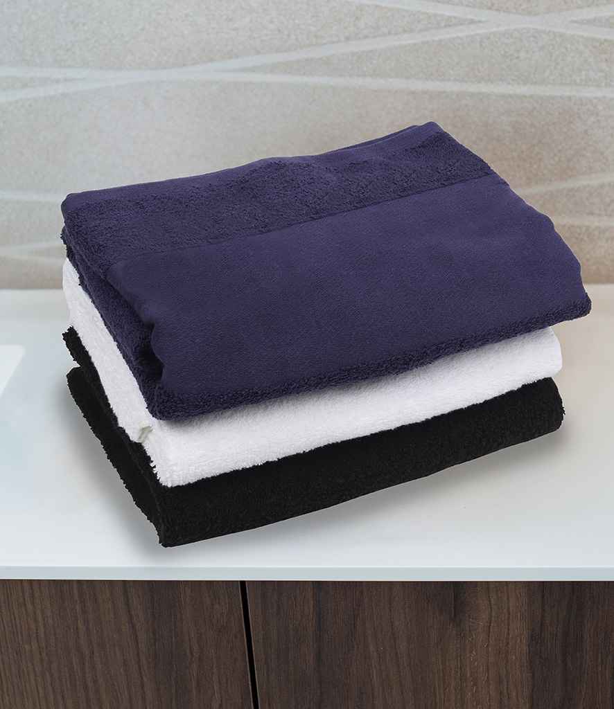 TC35 Towel City Printable Border Bath Towel